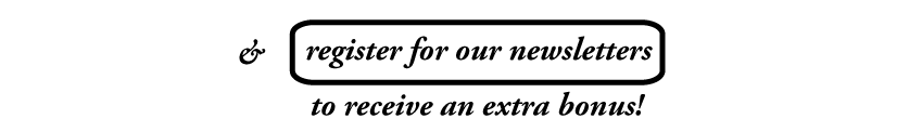 register for newsletter
